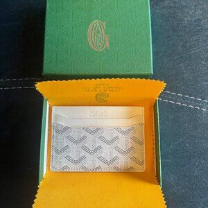 goyard saint sulpice card holder white